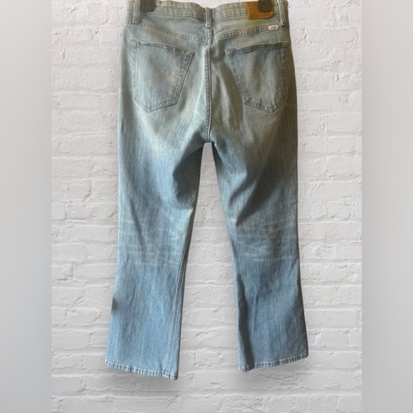 Lucky Brand Bridgette High Rise Cropped Mini Boot Jean in light wash Sz 6/28 - Picture 6 of 11